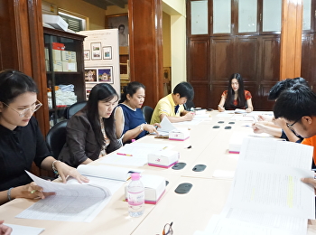 OCA held the third personnel meeting on
14th March