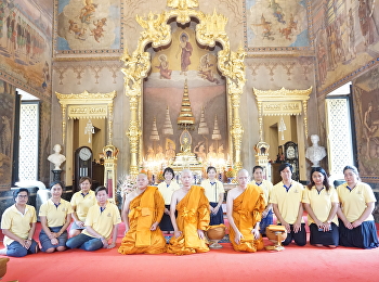 SSRU Joins Monk Ordination Ceremony