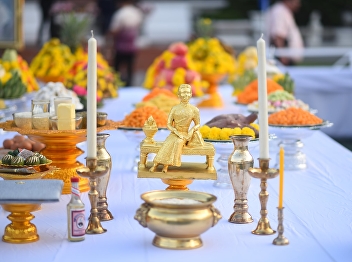 The Merit-Making Ceremony to Her Majesty
Queen Sunandha Kumariratana at Sai
Suddha Nobhadol Building Museum on 10th
November 2020