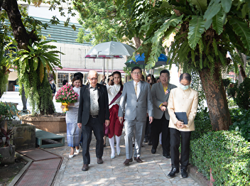 OAC Welcomes MHESI Minister the statue
of Her Majesty Queen Sunandha
Kumariratana