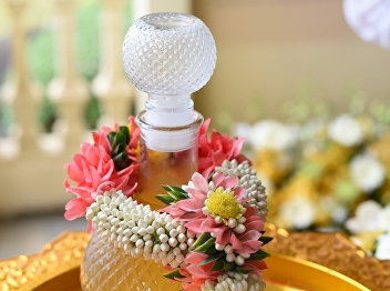 Water Sprinkle Ceremony on Songkran
Festival 2021 in New Normal