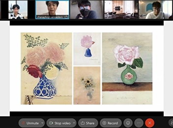 OAC Disseminates Intangible Cultural
Heritage, Watercolor Flower Paintings to
Performing Arts Students