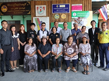 office of Arts and Culture Visits Wat
Makluea Community, Nakhon Pathom, to
Collect Data for Developing New Menu
Items for the 