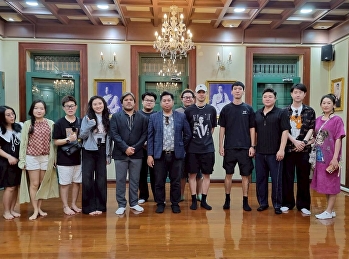 OAC welcomes Chinese Music Students from
the Faculty of Fine and Applied Arts to
the Saisuddha Nobhadol Building Museum