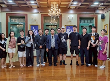 OAC welcomes Chinese Music Students from
the Faculty of Fine and Applied Arts to
the Saisuddha Nobhadol Building Museum