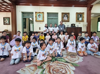 สำนักศิลป์ฯ
ต้อนรับคณะนักเรียนจากโรงเรียนสาธิตมหาวิทยาลัยราชภัฏสวนสุนันทา
(ฝ่ายประถม)