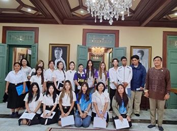 สำนักศิลป์ฯ ต้อนรับคณะนักศึกษา
จากโรงเรียนการท่องเที่ยวและการบริการ
มหาวิทยาลัยสวนดุสิต
เข้าเยี่ยมชมพิพิธภัณฑ์อาคารสายสุทธานภดล
