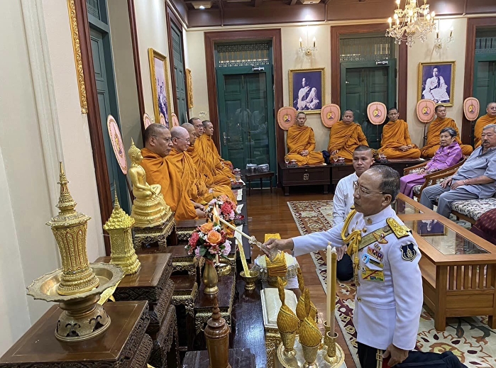 สำนักศิลป์สวนสุนันทา
ถวายงานจัดพิธีบำเพ็ญพระกุศล