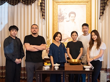 The Office of Arts and Culture welcomed
and organized a workshop on making Som
Chun (a type of Thai dessert) for
students of The Food School Bangkok.