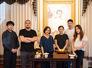艺术文化办公室接待并组织了一场关于制作泰式甜点（Som
Chun）的研讨会，邀请曼谷食品学校的学生参加。